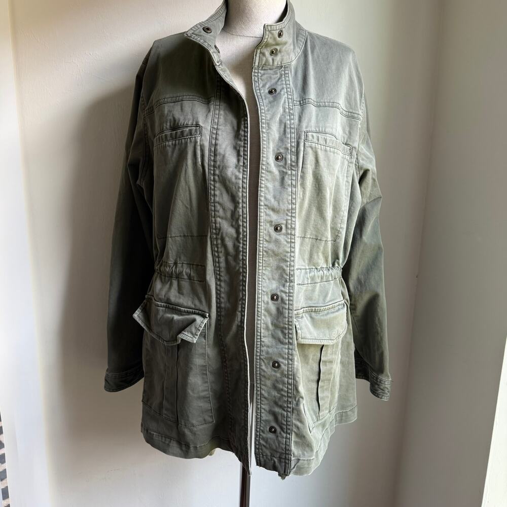 Universal Thread Olive Utility Jacket Women’s Lar… - image 2
